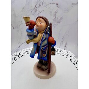 Hummel Hear Ye, Hear Ye, #15/0, TMK5, 1970s, Germany, Boy Blowing horn